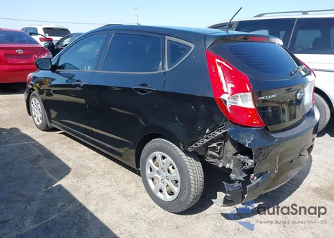 2014 Hyundai Accent Gs from USA, damaged, VIN KMHCT5AE0EU175033